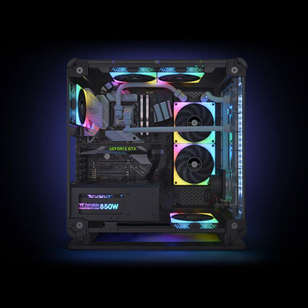 Thermaltake Toughfan 12 RGB 120mm Triple Pack PWM Cabinet Fan